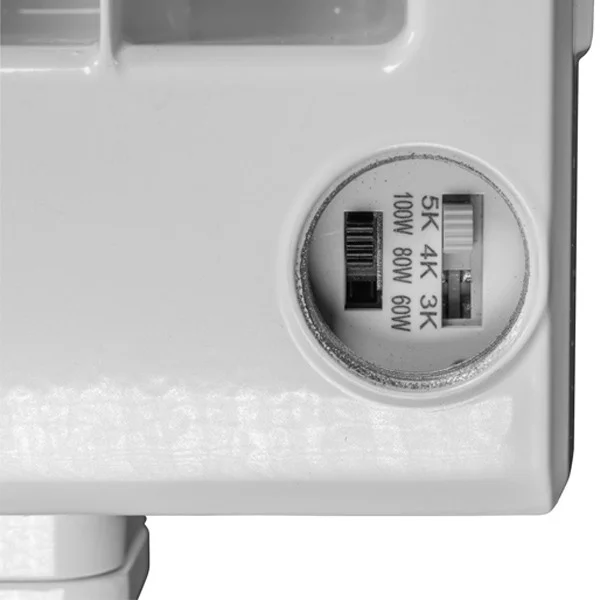 Topaz Southwire FL-100PCS-SFYK-WH, 100W Power & CCT Selectable Medium Flood Light, Slipfitter Mount,...