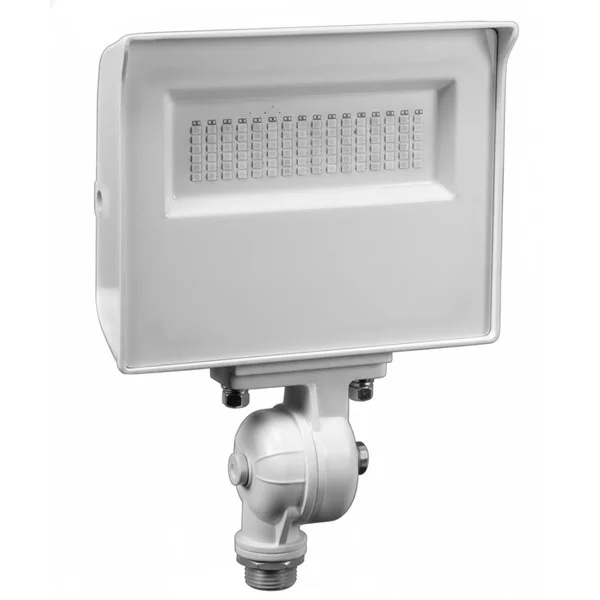 Topaz Southwire FL-30PCS-KNTR-WH, 15W|25W|30W, 120-277V, White Finish, Knuckle/Trunnion Mount, Power and CCT Selectable