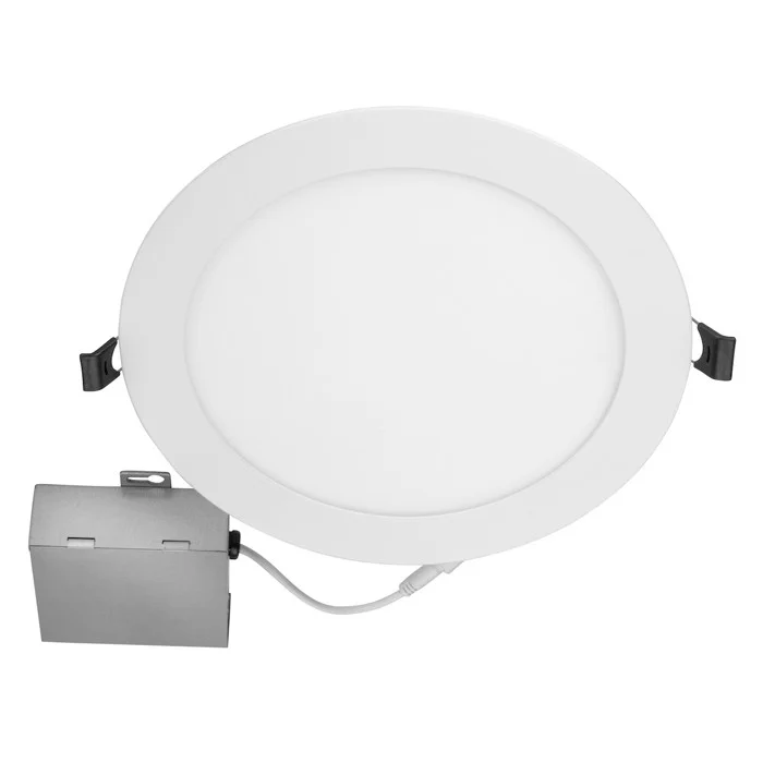 Topaz Southwire LED Canless Slim Fit Downlight, 8", Round, 18W, 5CCT Selectable