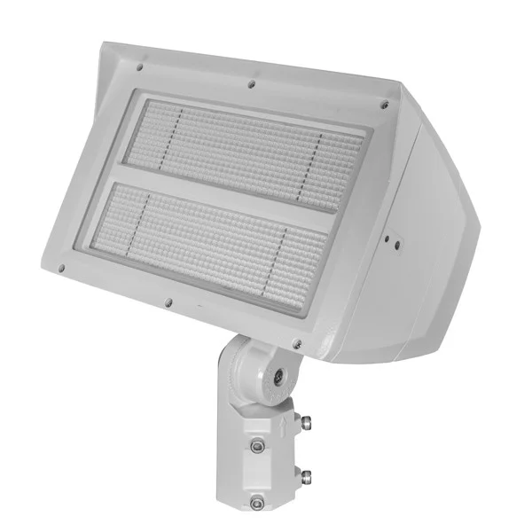 Topaz Southwire LED Flood Light, Power and CCT Selectable, 200W|240W|290W, 120-277V, White Finish, S...