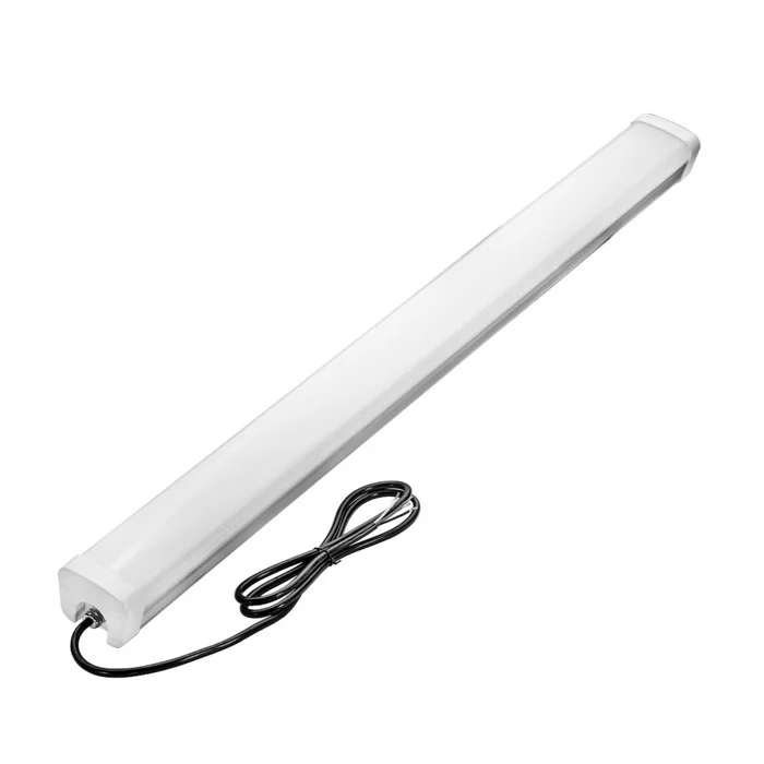 Topaz Tri-Proof Vapor Tight Luminaire, 4', 50W, 4000K|5000K, Emergency Battery Backup