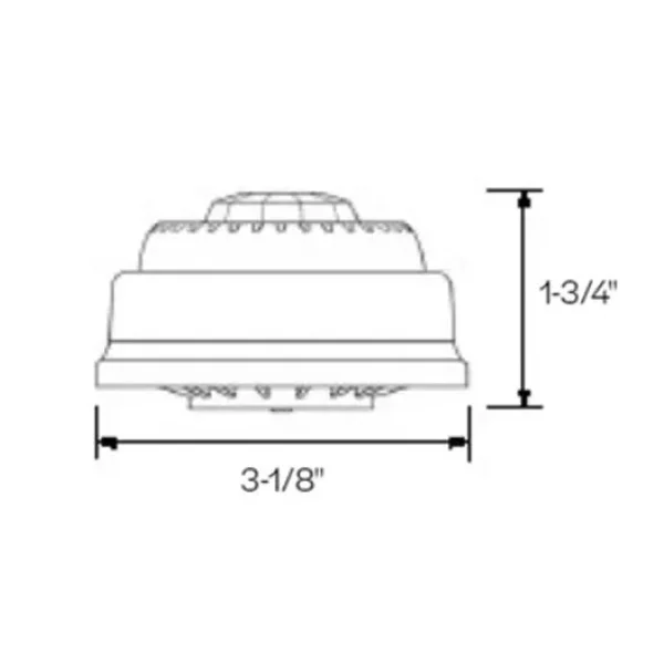 TruBlu Mesh Passive Infrared Outdoor Sensor-Controller, 1-Channel, 0-10V, 12-24VDC, Z-10 Base, Bluet...