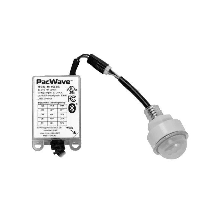 TruBlu SIG Mesh PIR Sensor, 0-10V Dimming, 12-24VDC, Remote Head