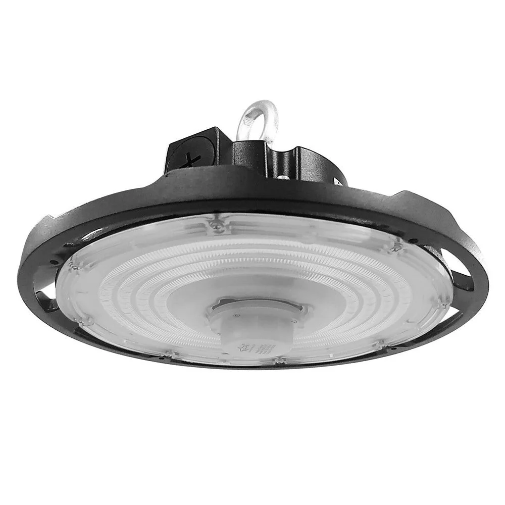 Selectable UFO High Bay Light, 140W/190W/240W, 120-277V, 3500K/4000K/5000K, Black, Hook Mount - view 2