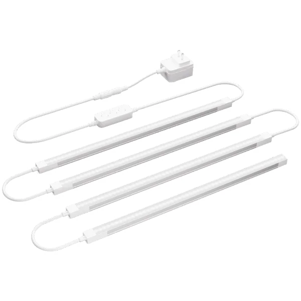 Under Cabinet LED Bars Kit, 4 Pieces, 12", 5CCT, Non-Dimming