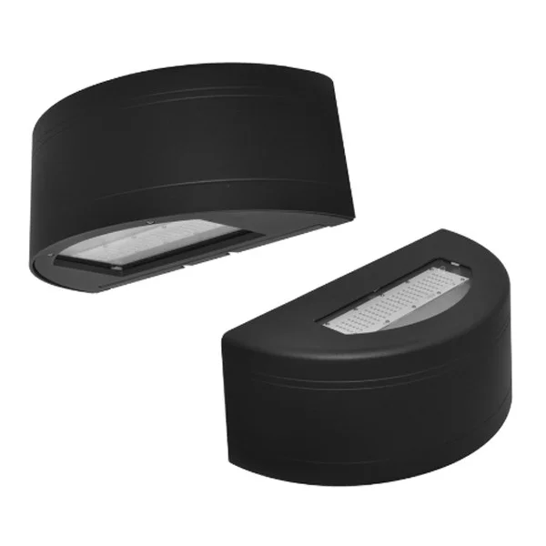 Unify Architectural Wall Mount, Half Round Up/Down, 4L/7L/10L Lumen Selectable, 120-277V, CCT Selectable, Bronze