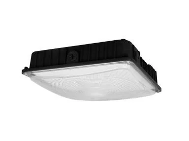 Value Canopy/Parking Fixture, 100W, 120-277V, Canopy, Wattage & CCT Selectable 3K/4K/5K, Dark Bronze, Motion Sensor