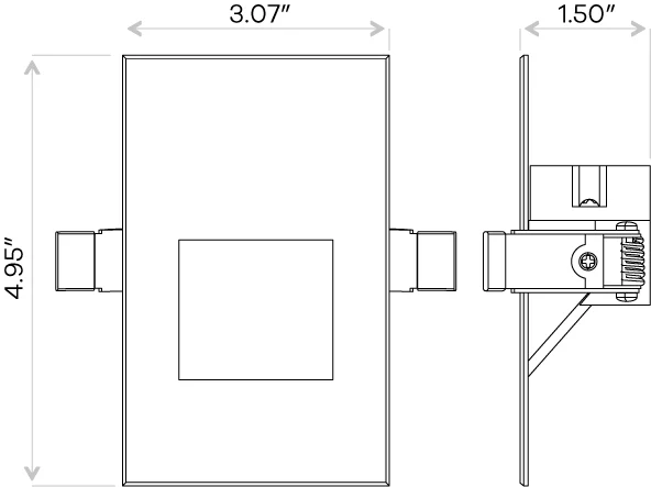 Goodlite Vertical Clip-In Step Light - view 2