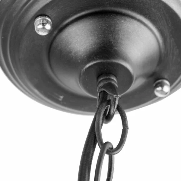 Vintage Inspired Open Cage Pendant Light, Hexagon Fixture, Industrial Style, Medium Base Socket (E26...