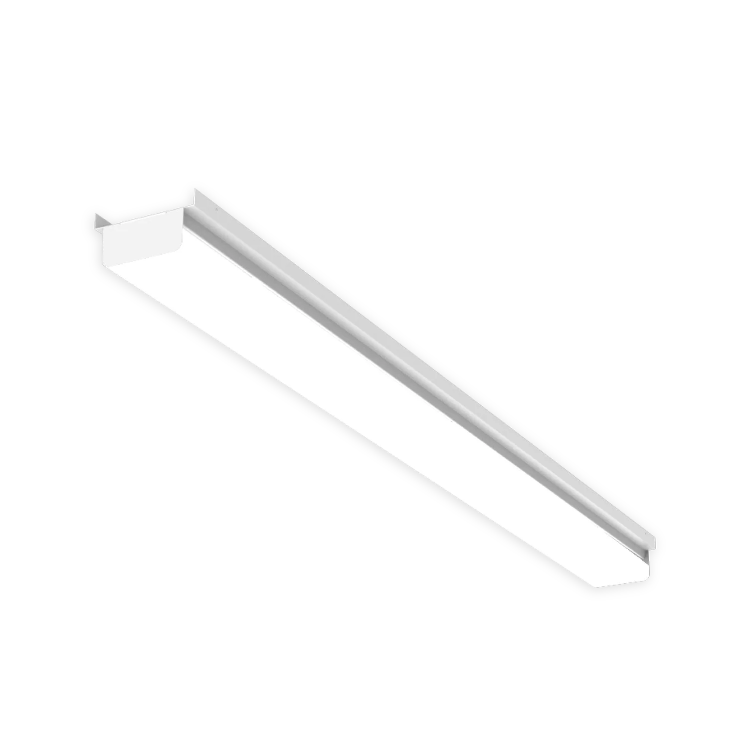 VLR4, 4,500 Lumens, High Efficacy, 120-277V, 4000K, Frosted Flat Glare Reducing Lens