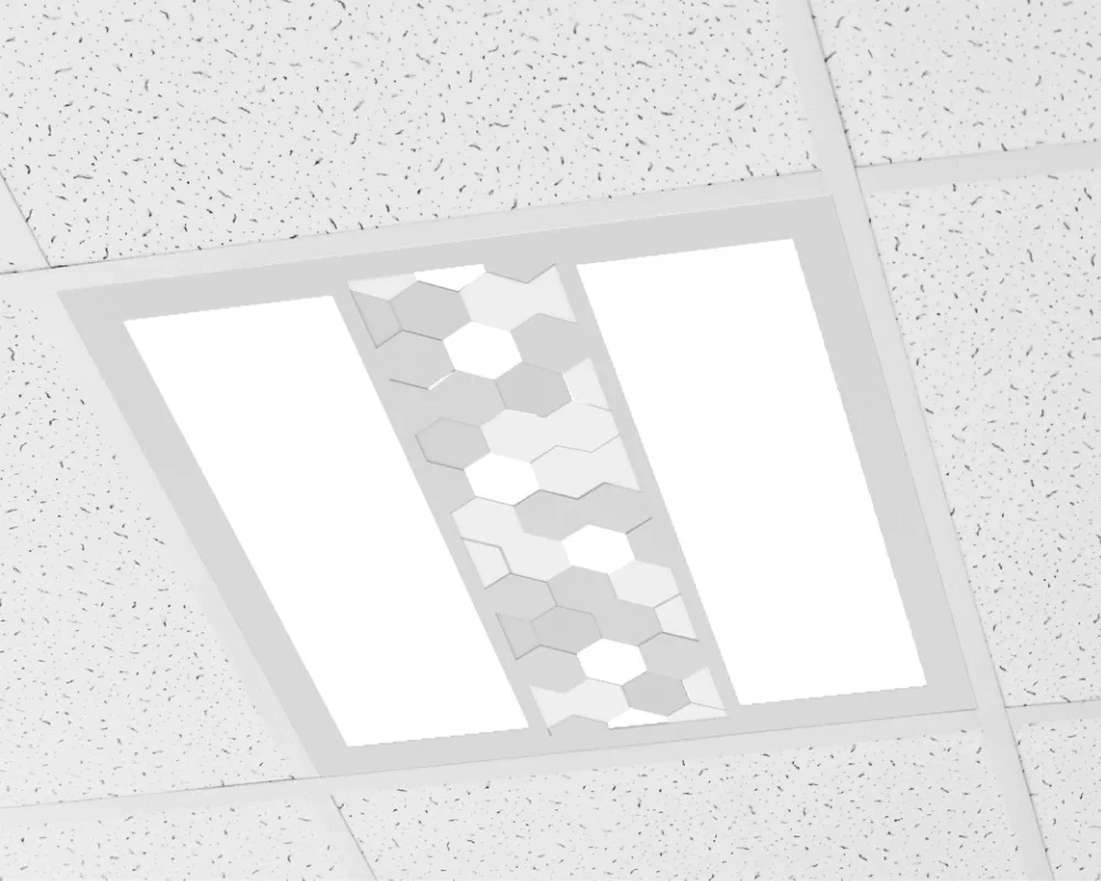 VPAN 2x2 Back-Lit Flat Panel, Selectable Lumen Outputs, Selectable CCT