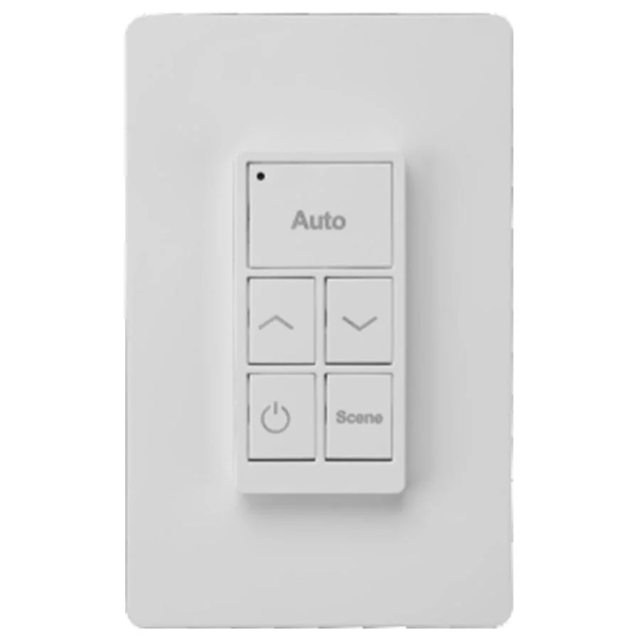 Wall Mount Dimmer Five Key Switch, Battery Powered, Bluetooth