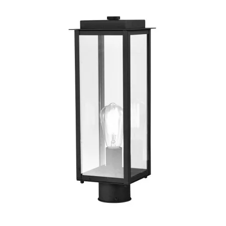 Wall Mount LED Light Black Finish, 2700K ST21 LED Bulb, Wet Location Rated