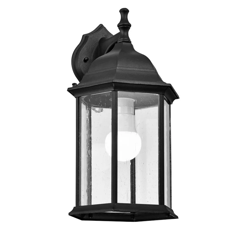 Wall Mount, Outdoor, GU24 LED Bulb, Glass, 15.0" x 8.25" x 8.25"