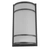 Wall Sconce, Emergency Model, Oil Rubbed Bronze, Frosted Glass - view 2