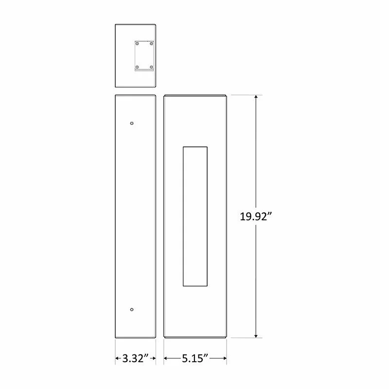 Westgate Manufacturing Wall Sconce, Multi-Power, Silver - view 2
