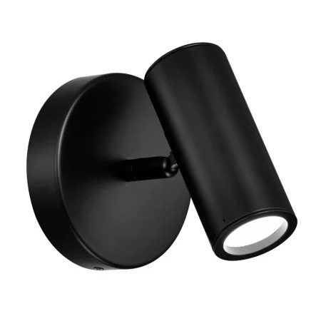 Wall Sconce Reading Light, 8W, 120-277V, 3000K|4000K, Black/Acrylic