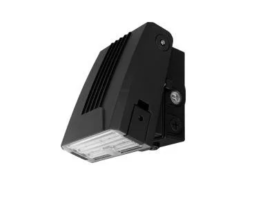 WallMax Thin Cutoff Wallpack, 15W, Universal 120-277V, 3000K/4000K/5000K, Dark Bronze, Photocell