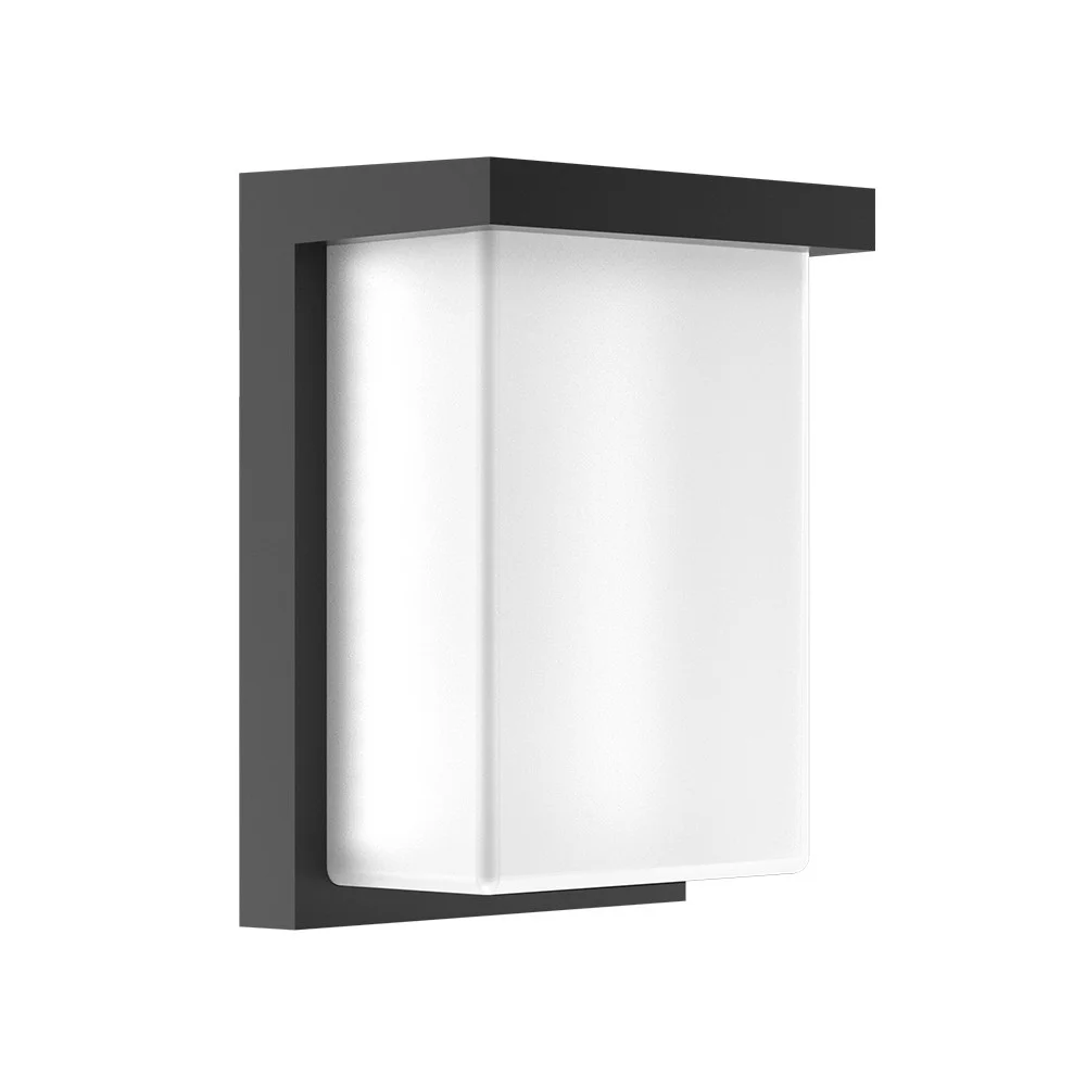 Wattage and CCT Adjustable, Matte Black Finish with Frosted Pearl PC Lens