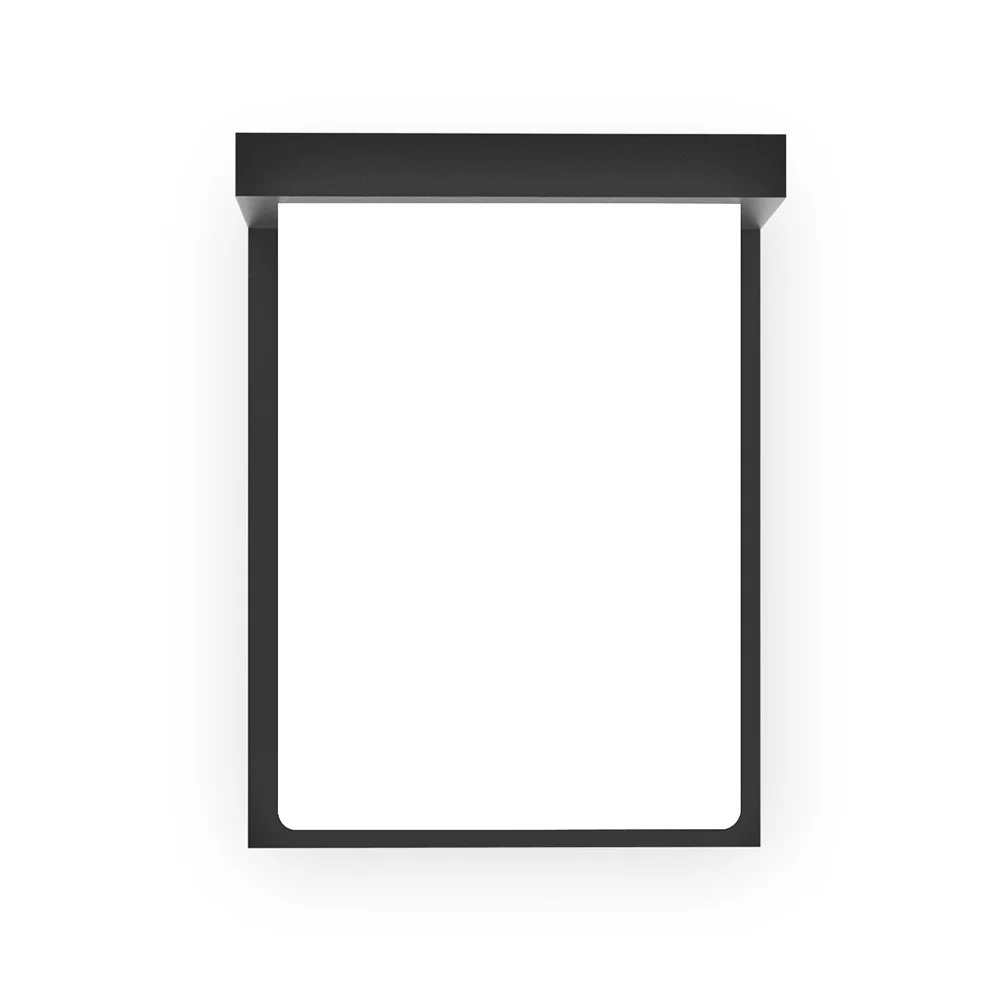 Wattage and CCT Adjustable, Matte Black Finish with Frosted Pearl PC Lens - view 3