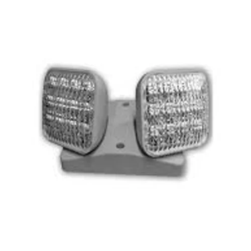 LED Indoor Thermoplastic Remote Head, Double Head, Black, Self-Diagnostic Option