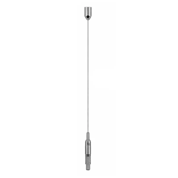 Westgate SCL-CCK-20FT, Adjustable 20FT 1/16in Suspension Wire with Decorative Ceiling Attachment, Keyhole End