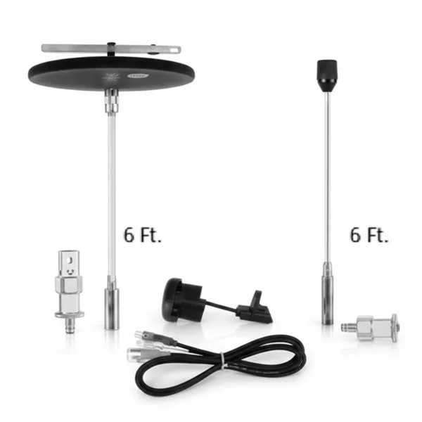 Westgate SCL-CSKC-20FT-BK, Adjustable 20FT 1/16in Suspension Canopy Complete Kit, Decorative Non-Power Ceiling Attach...