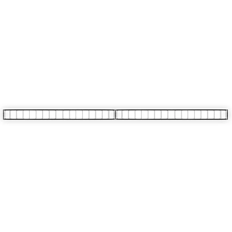 Westgate SCX 6 ft 2.75 in. Linear Light, 60W, 4-CCT, Dimmable, Louver Lens, Black - view 2