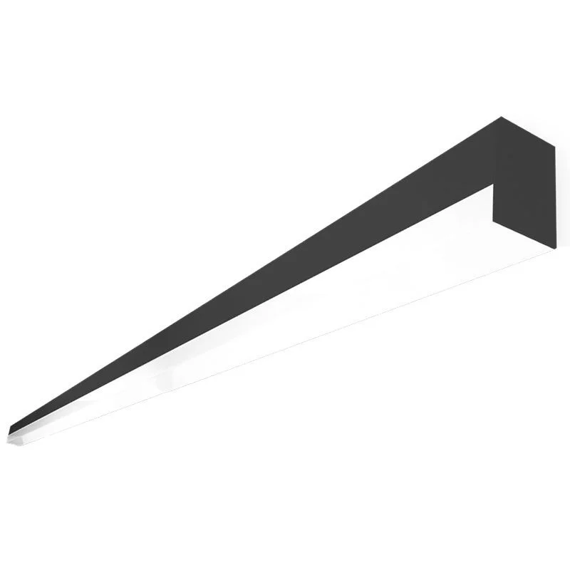 Westgate SCX 8 ft 2.75 in. Linear Light, 80W, 4-CCT, Dimmable, Drop Lens, Black