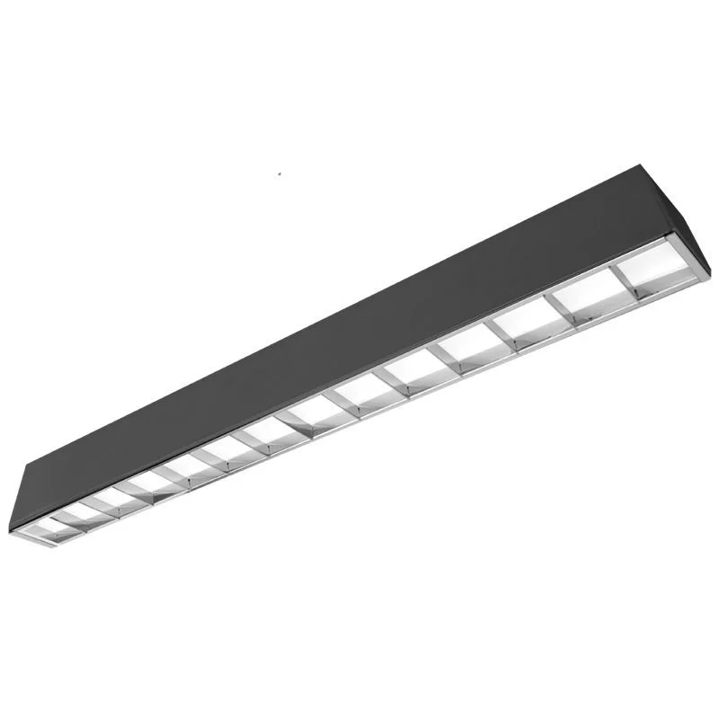 Westgate SCX Series Linear Pendant, 3FT, 30W, 3300lm, 120-277V, 3000K|3500K|4000K|5000K, 0-10V Dimming, Louver Lens, ...