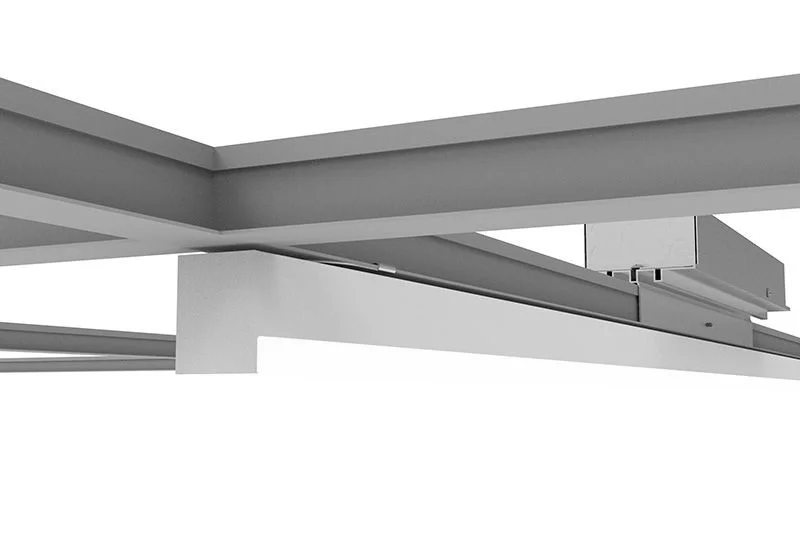 Westgate SCXT 8 ft 2 in. 15/16 Grid Linear Light, 40W/60W/80W, 3000K/3500K/4000K, Flat Lens - view 2
