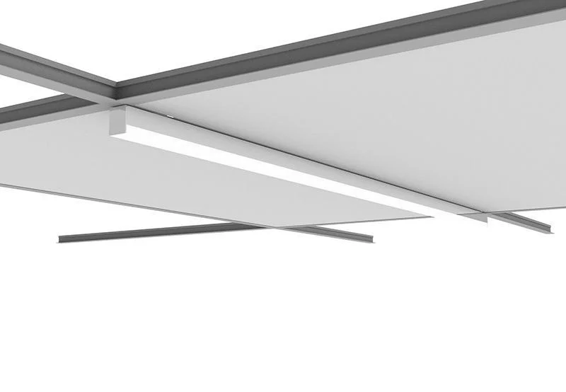 Westgate SCXT 8 ft 2 in. 15/16 Grid Linear Light, 40W/60W/80W, 3000K/3500K/4000K, Drop Lens - view 3