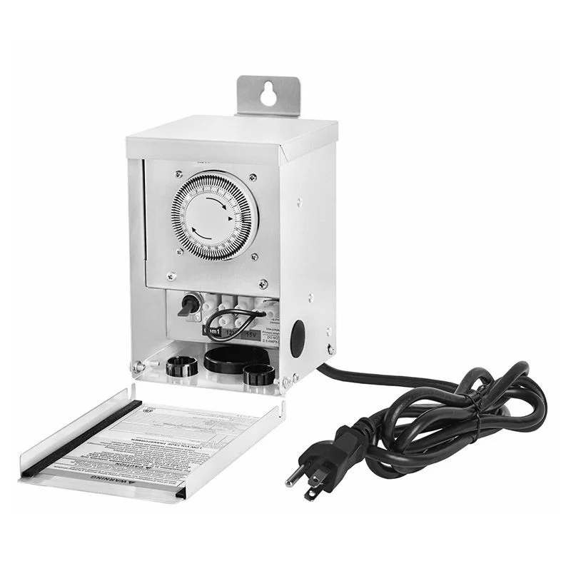 Westgate TR-75W-MT-T-SS, 75W Multi-Tap Landscape Transformer, Stainless Steel, 120V Input, 12V/15V AC Output
