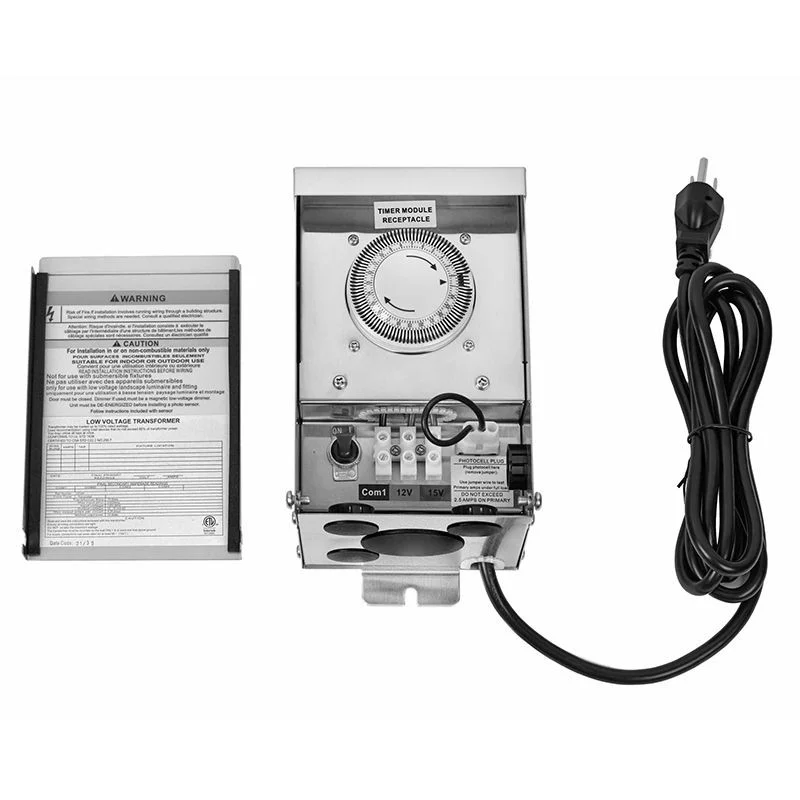 Westgate TR-75W-MT-T-SS, 75W Multi-Tap Landscape Transformer, Stainless Steel, 120V Input, 12V/15V AC Output - view 2