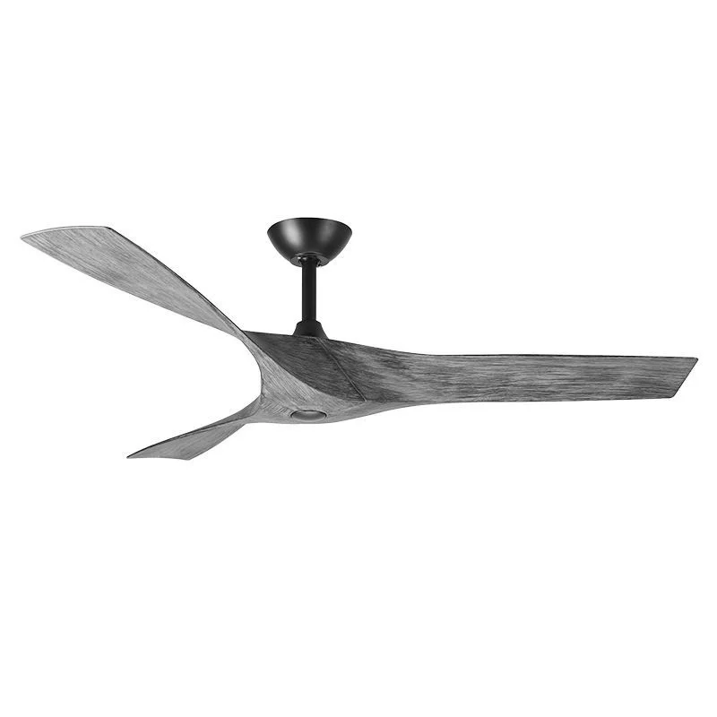 WFL Ceiling Fan, 3-Blade, 52in, Bronze Finish, Walnut Finish