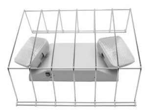 Wire Guard for Exit or Emergency Light Fixtures