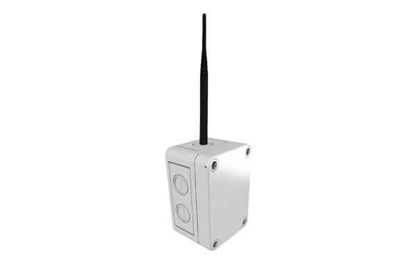 AleoBlue Wireless Lighting Control Node, AC Powered, Exterior Signal Booster Kit, Bluetooth Mesh, NEMA 4X/IP66, 5dBi ...
