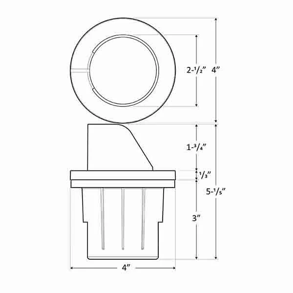 WLL Series 6 W Integrated Aluminum LED Path Light - view 2