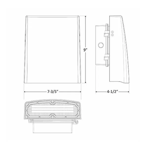 Westgate Manufacturing 12 W Cutoff Wall Pack - view 2